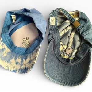 Disney Blue and Denim Caps